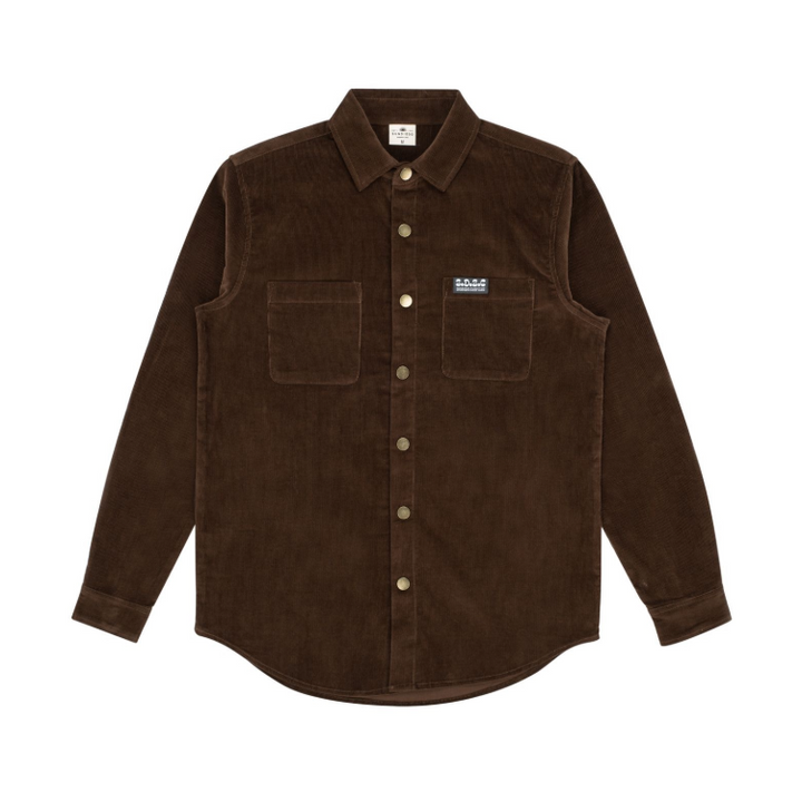 SunDiego Tremont Cord Woven - DARK BROWN - Sun Diego Boardshop