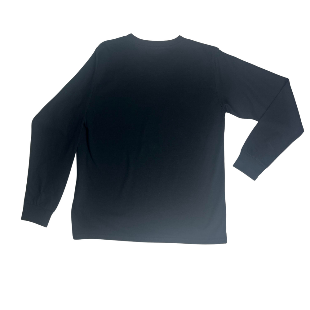 Sun Diego Long Sleeve West Coast Crop Tee - Navywhite - Sun Diego Boardshop