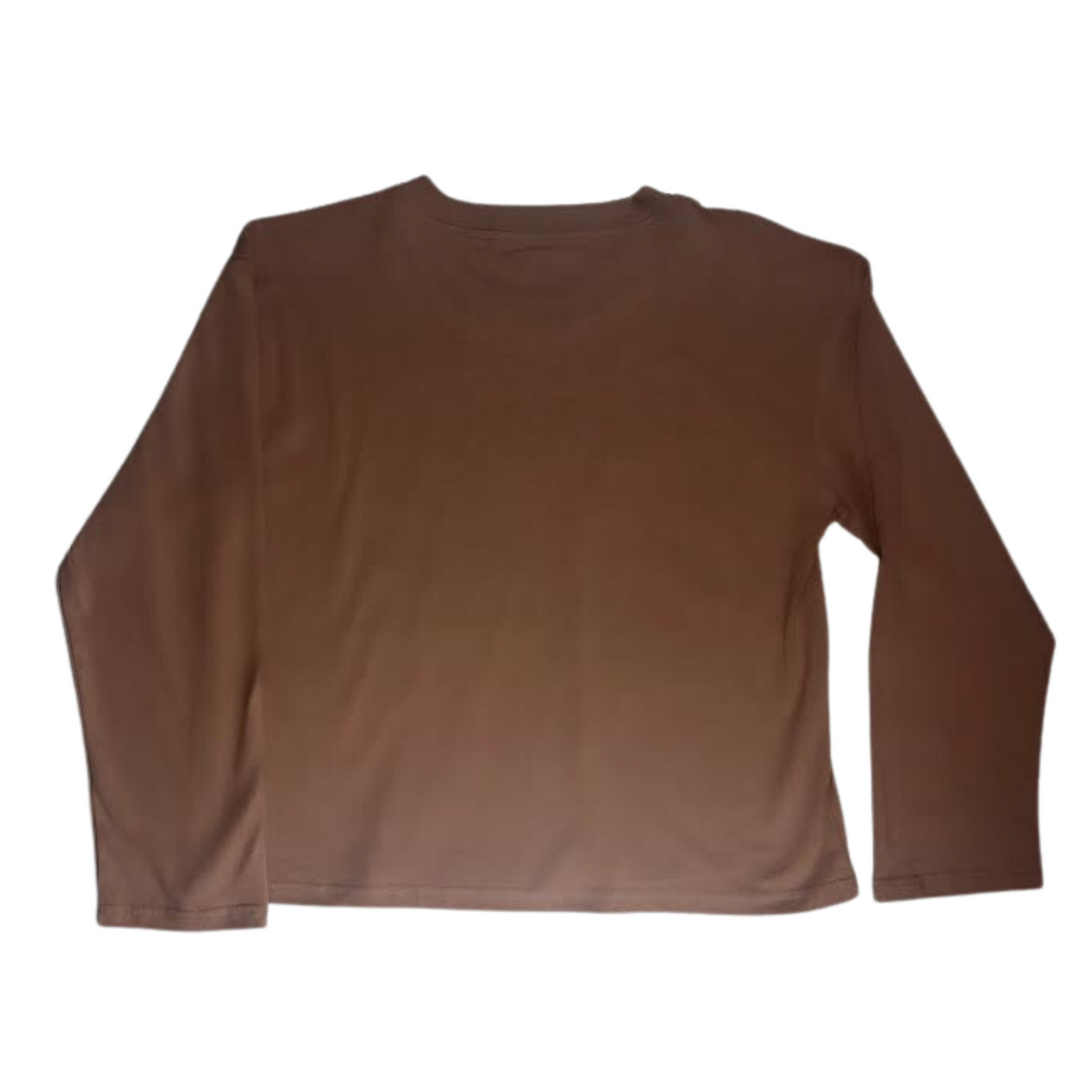 Sun Diego Long Sleeve West Coast Crop Tee - Hazypinkred - Sun Diego Boardshop
