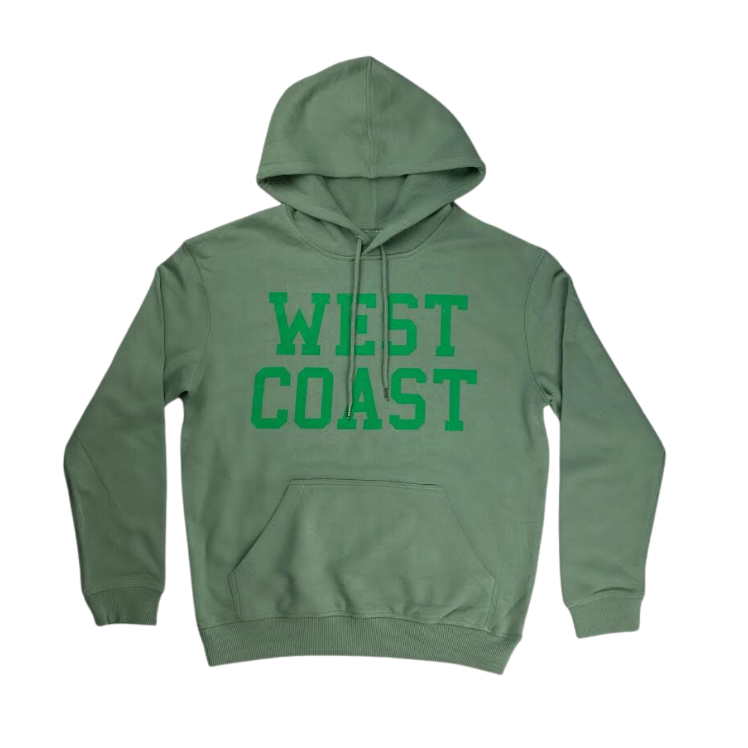 Sun Diego West Coast Fleece - Sagegreen (front)