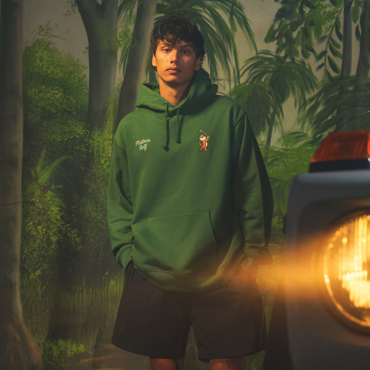 Malbon Golf Tiger Buckets Hoodie - HUNTER GREEN - Sun Diego Boardshop