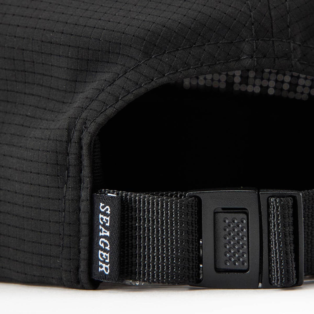 Seager Men's UpHill Tech Strapback - Black - Sun Diego Boardshop