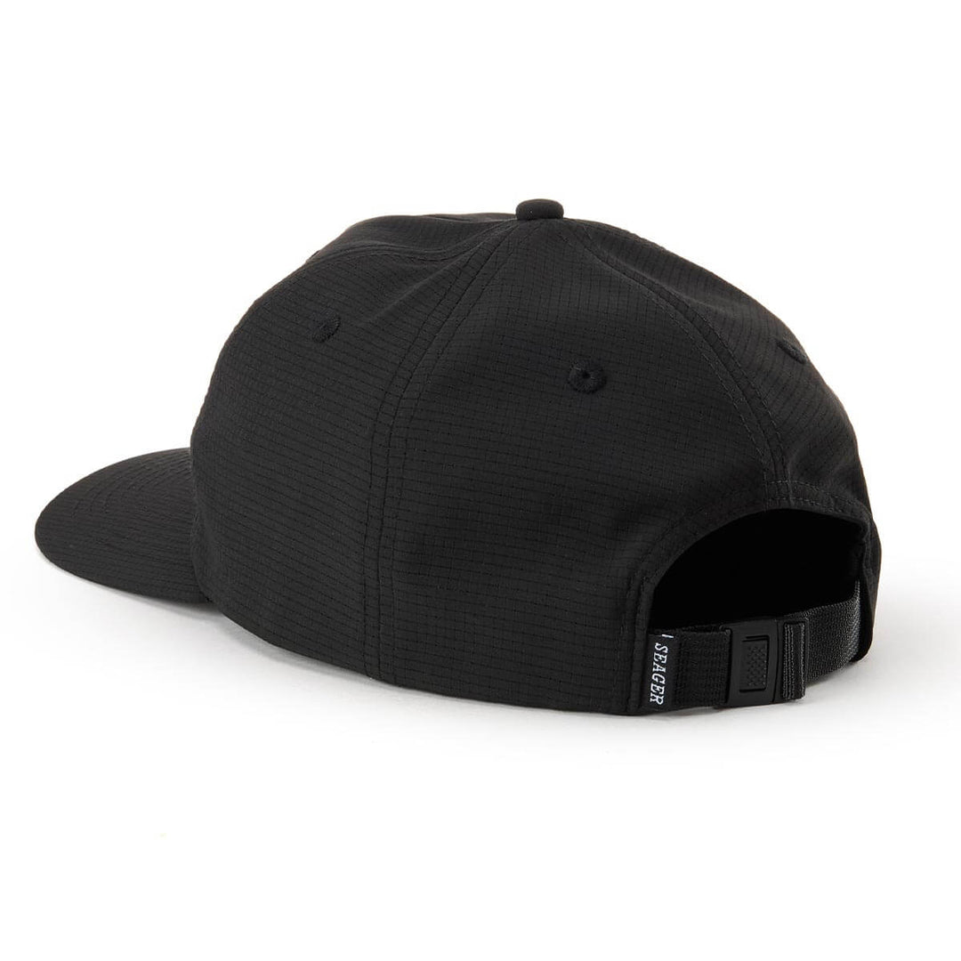 Seager Men's UpHill Tech Strapback - Black - Sun Diego Boardshop