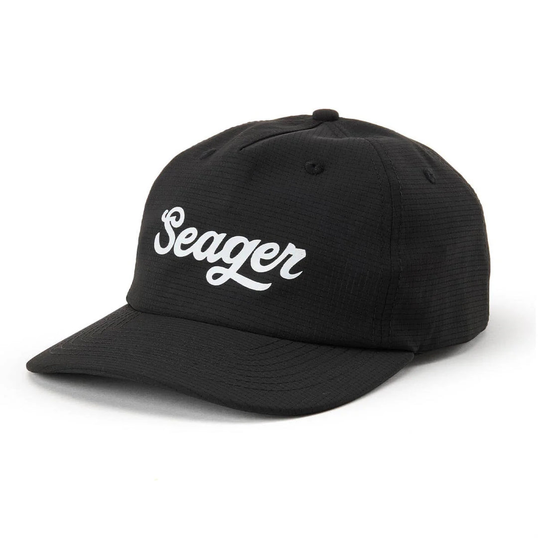 Seager Men's UpHill Tech Strapback - Black - Sun Diego Boardshop