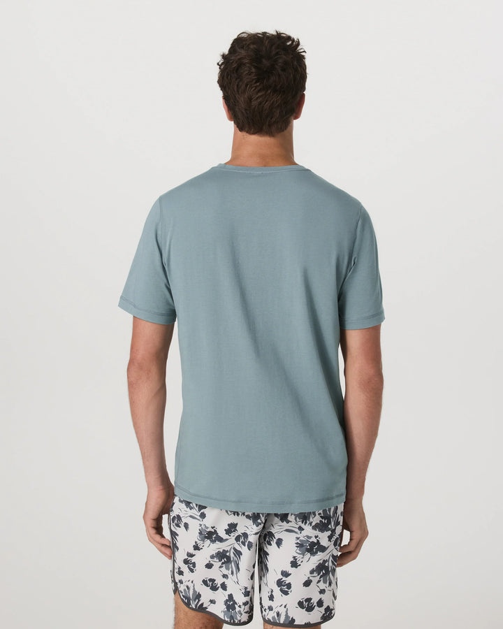 Vuori Men's Tuvalu Tee - Misty Blue - Sun Diego Boardshop