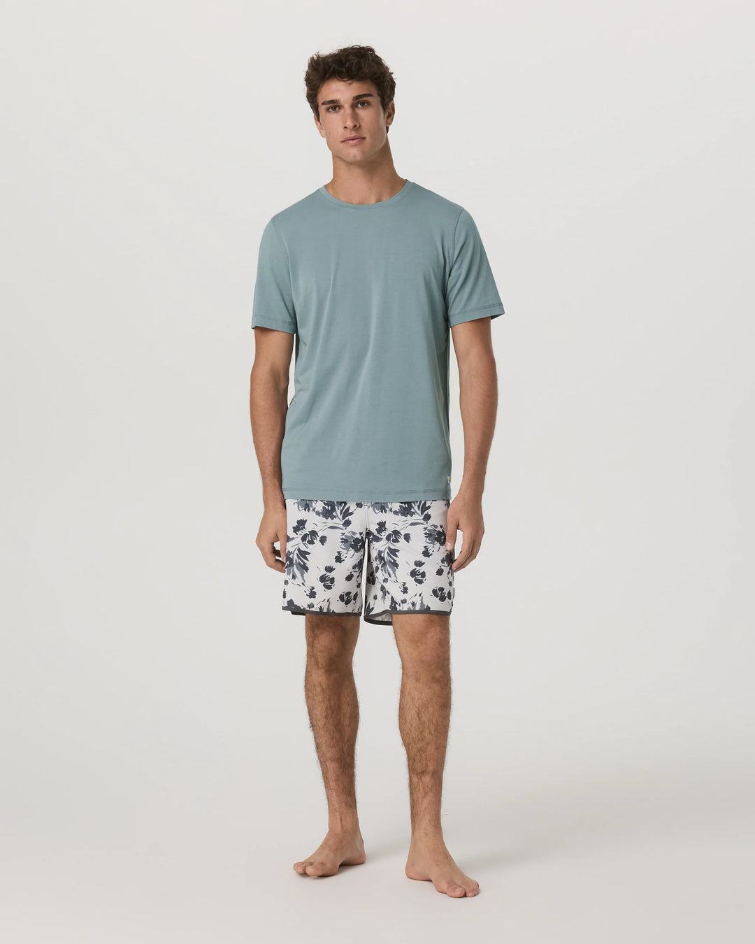 Vuori Men's Tuvalu Tee - Misty Blue - Sun Diego Boardshop
