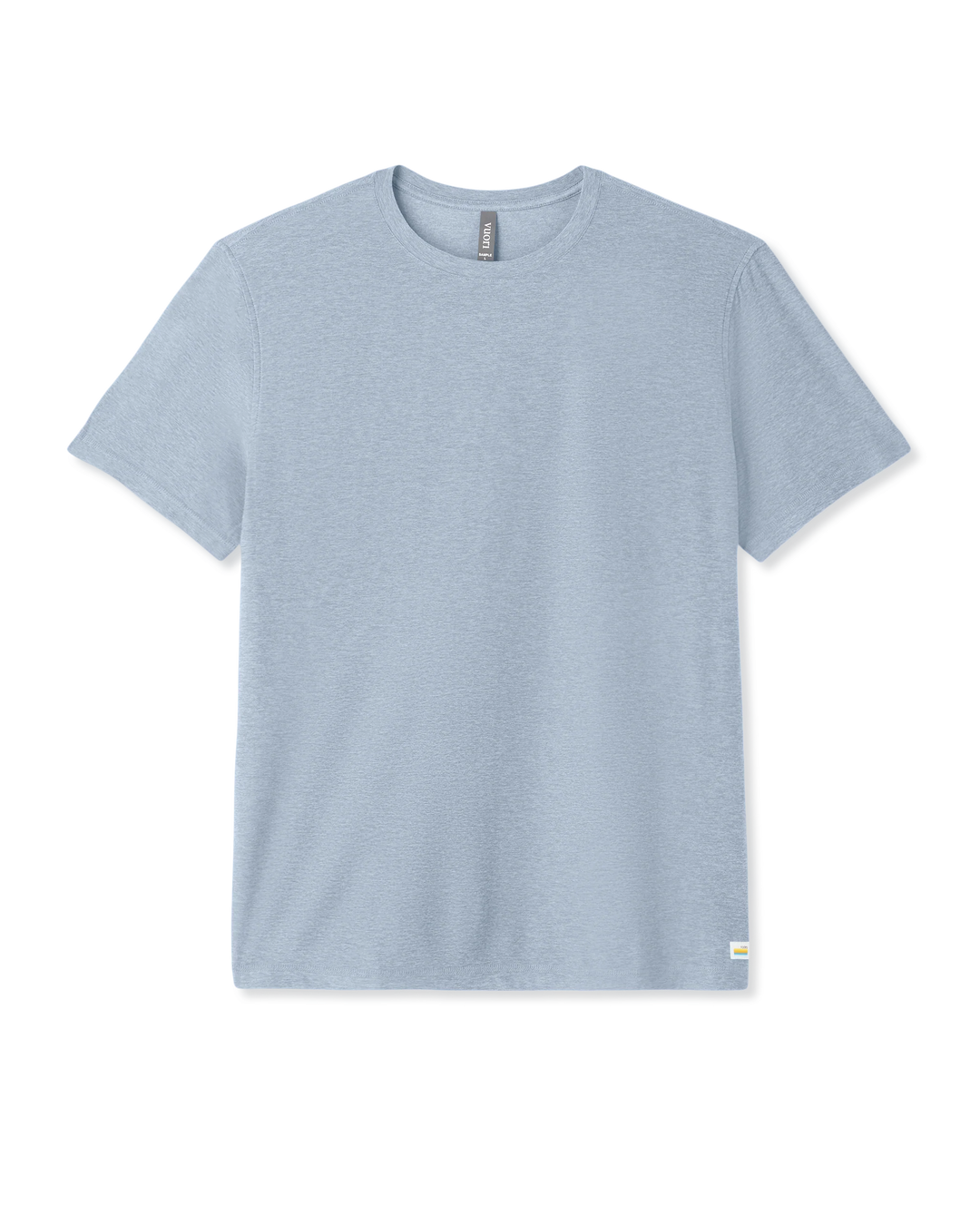 Vuori Men's Strato Tech Tee - Blue Dusk Heather - Sun Diego Boardshop