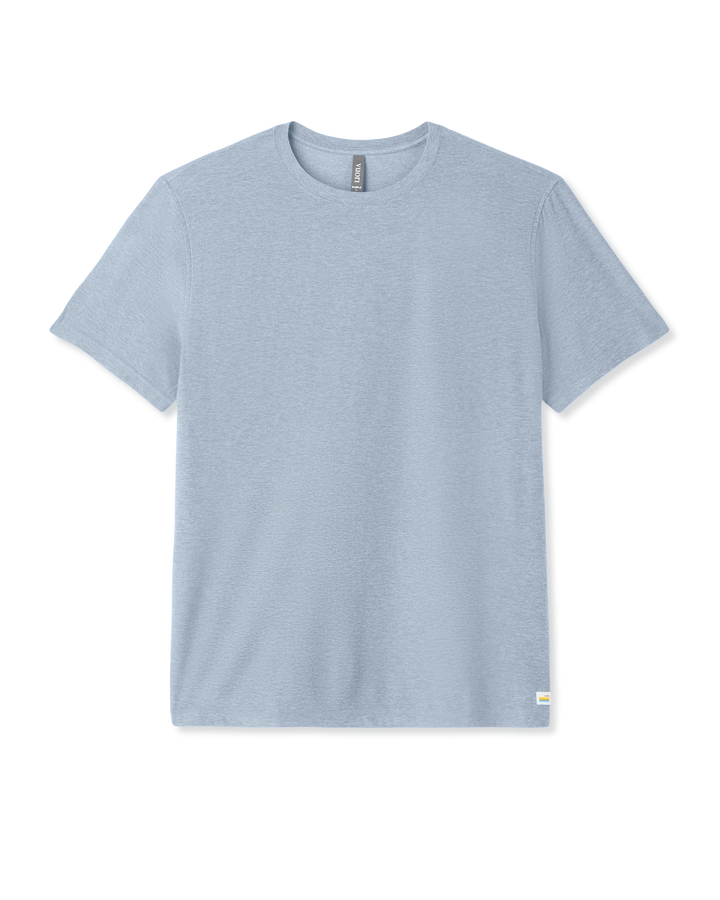 Vuori Men's Strato Tech Tee - Blue Dusk Heather - Sun Diego Boardshop