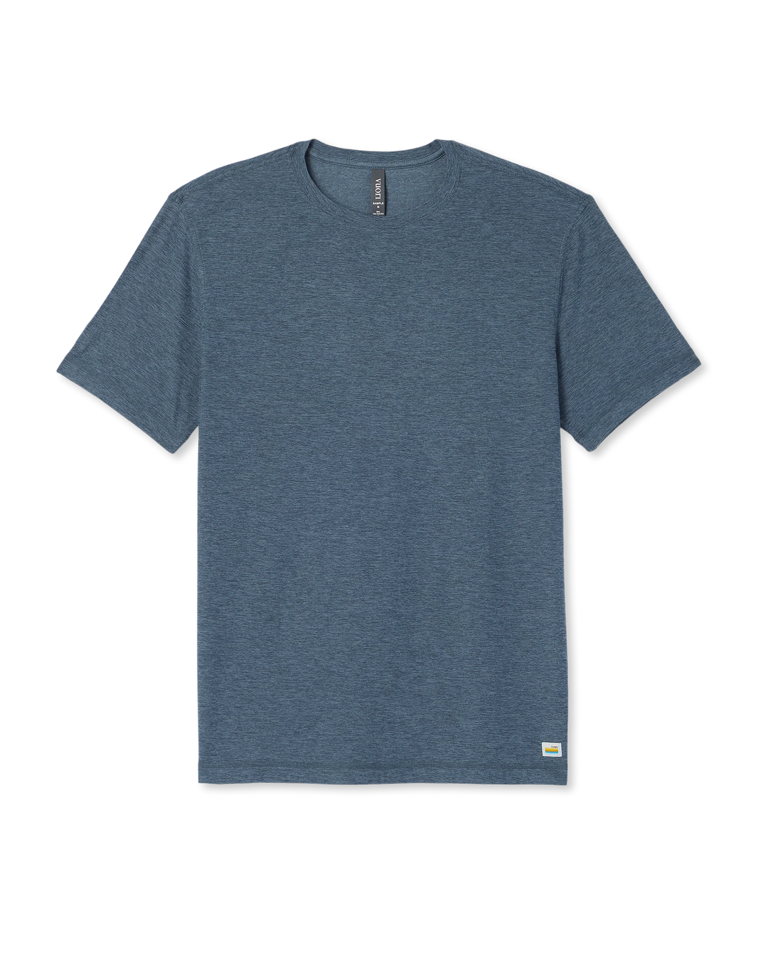 Vuori Men's Strato Tech Tee - Blue Sea Heather - Sun Diego Boardshop