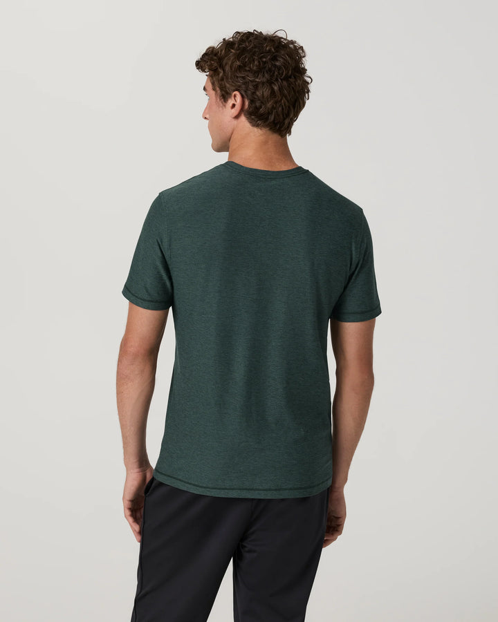 Vuori Men's Strato Tech Tee - Hemlock Heather - Sun Diego Boardshop