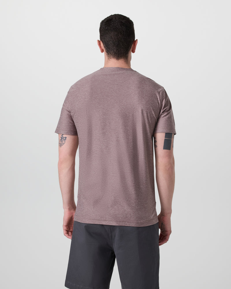 Vuori Strato Tech Tee - Dark Umber - Sun Diego Boardshop