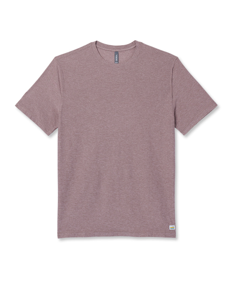 Vuori Strato Tech Tee - Dark Umber - Sun Diego Boardshop