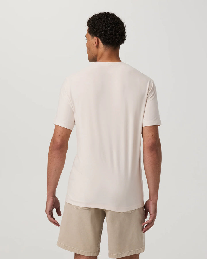 Vuori Men's Strato Tech Tee - Milkweed Heather