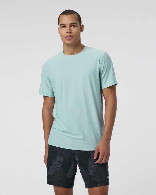 Vuori Strato Tech Tee - Sea Spray - Sun Diego Boardshop