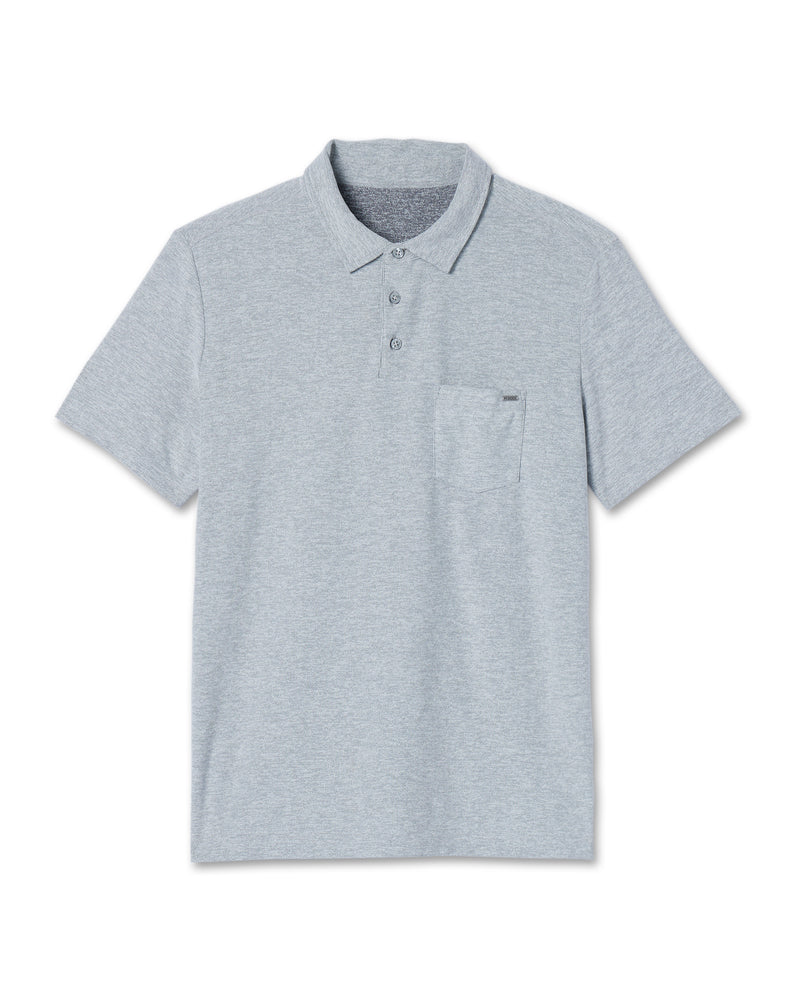 Vuori Ace Polo - Light Grey - Sun Diego Boardshop