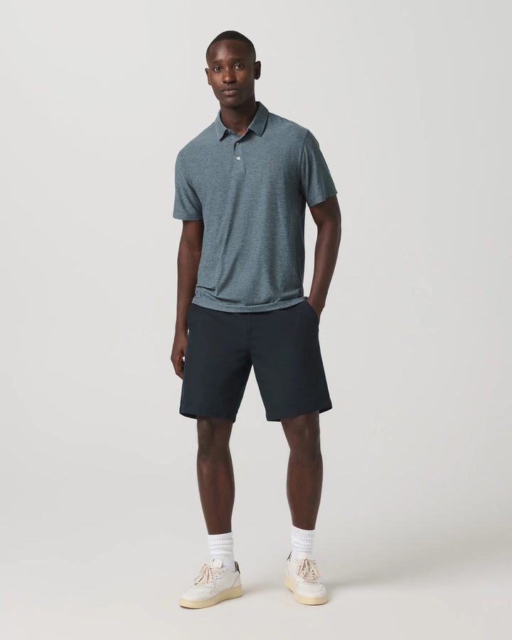 Vuori Men's Strato Tech Polo - Blue Sea Heather - Sun Diego Boardshop