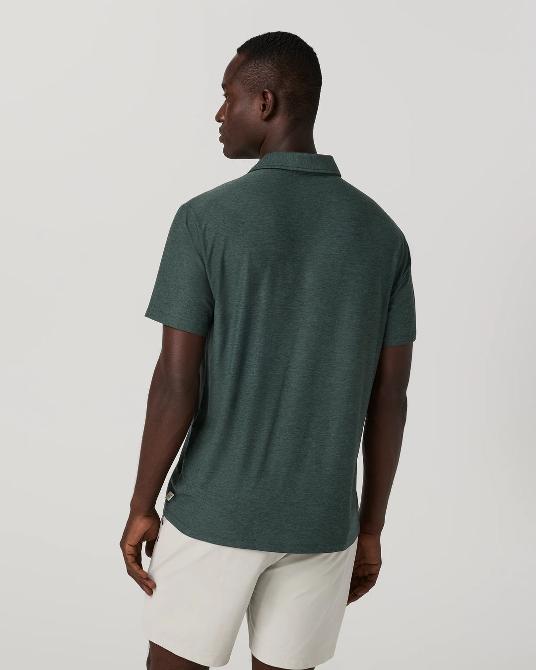 Vuori Men's Strato Tech Polo - Hemlock Heather - Sun Diego Boardshop
