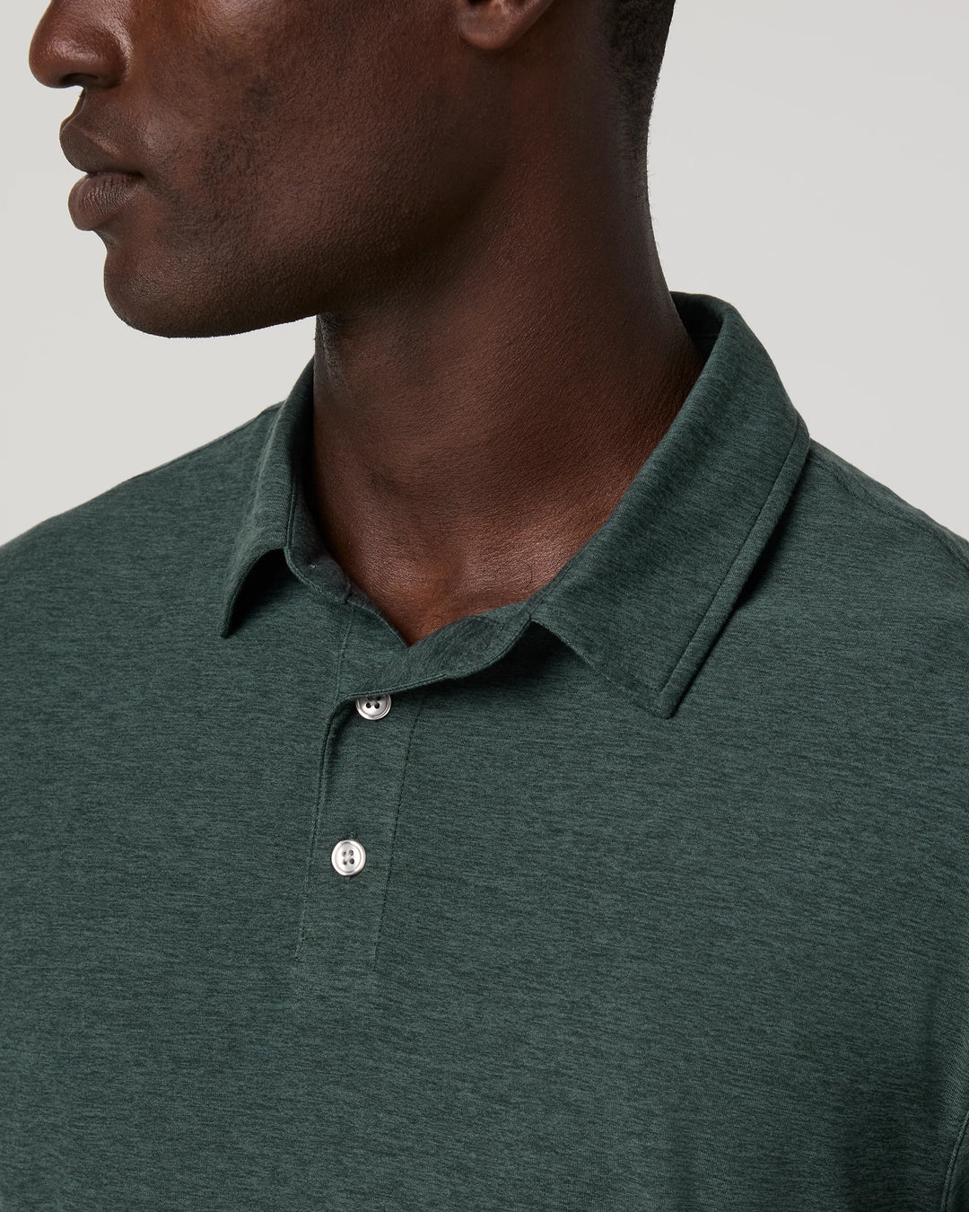 Vuori Men's Strato Tech Polo - Hemlock Heather - Sun Diego Boardshop