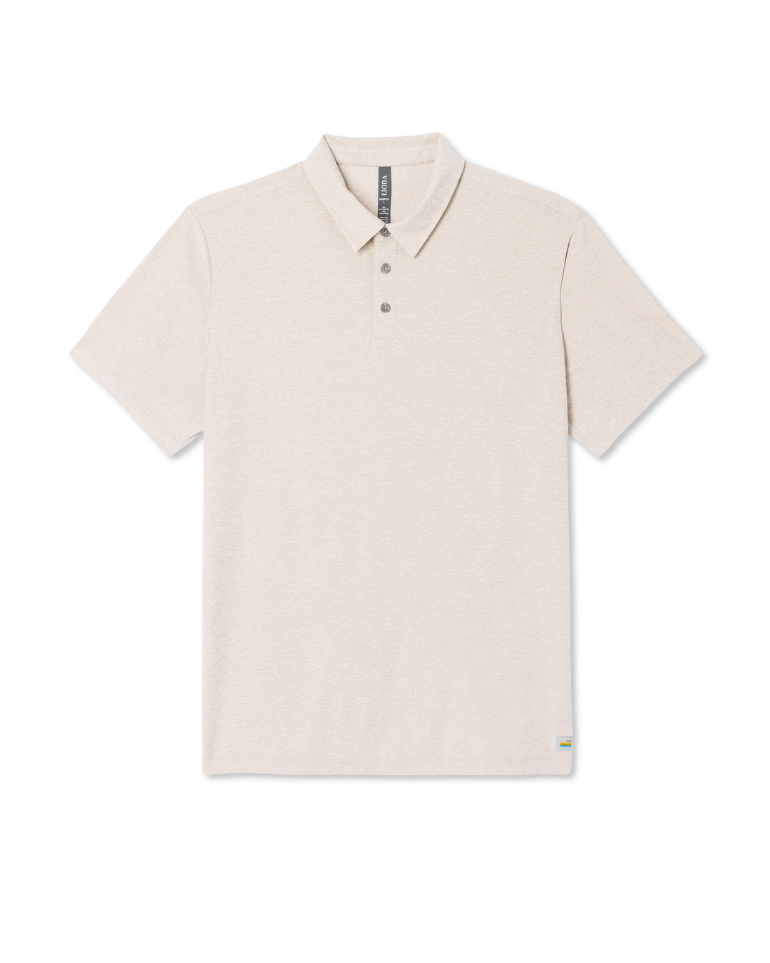 Vuori Men's Strato Tech Polo - Milkweed Heather - Sun Diego Boardshop