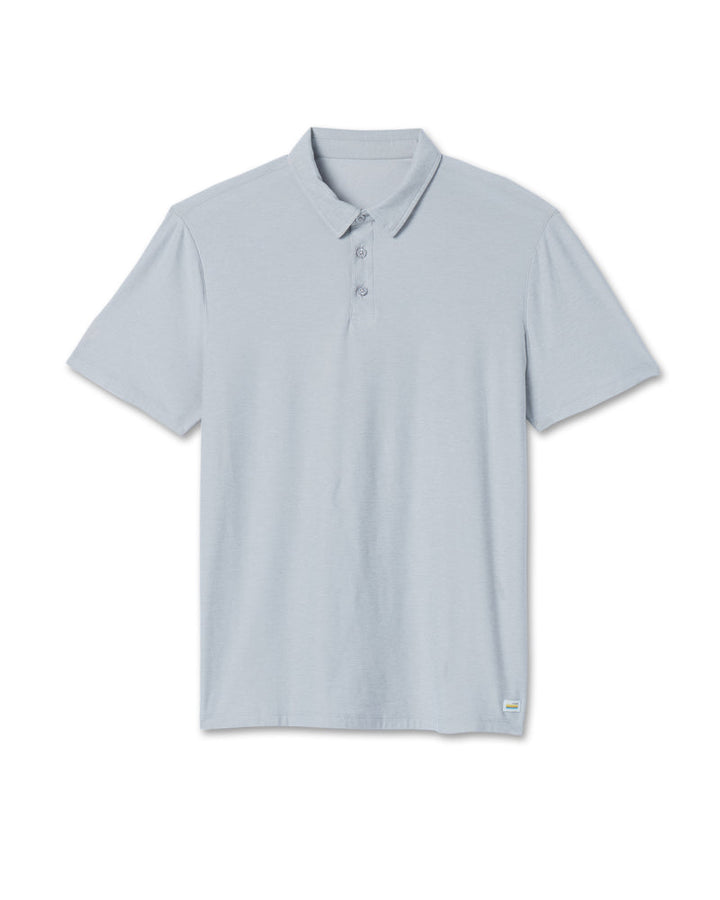 Vuori Strato Tech Polo - Platinum Heather - Sun Diego Boardshop