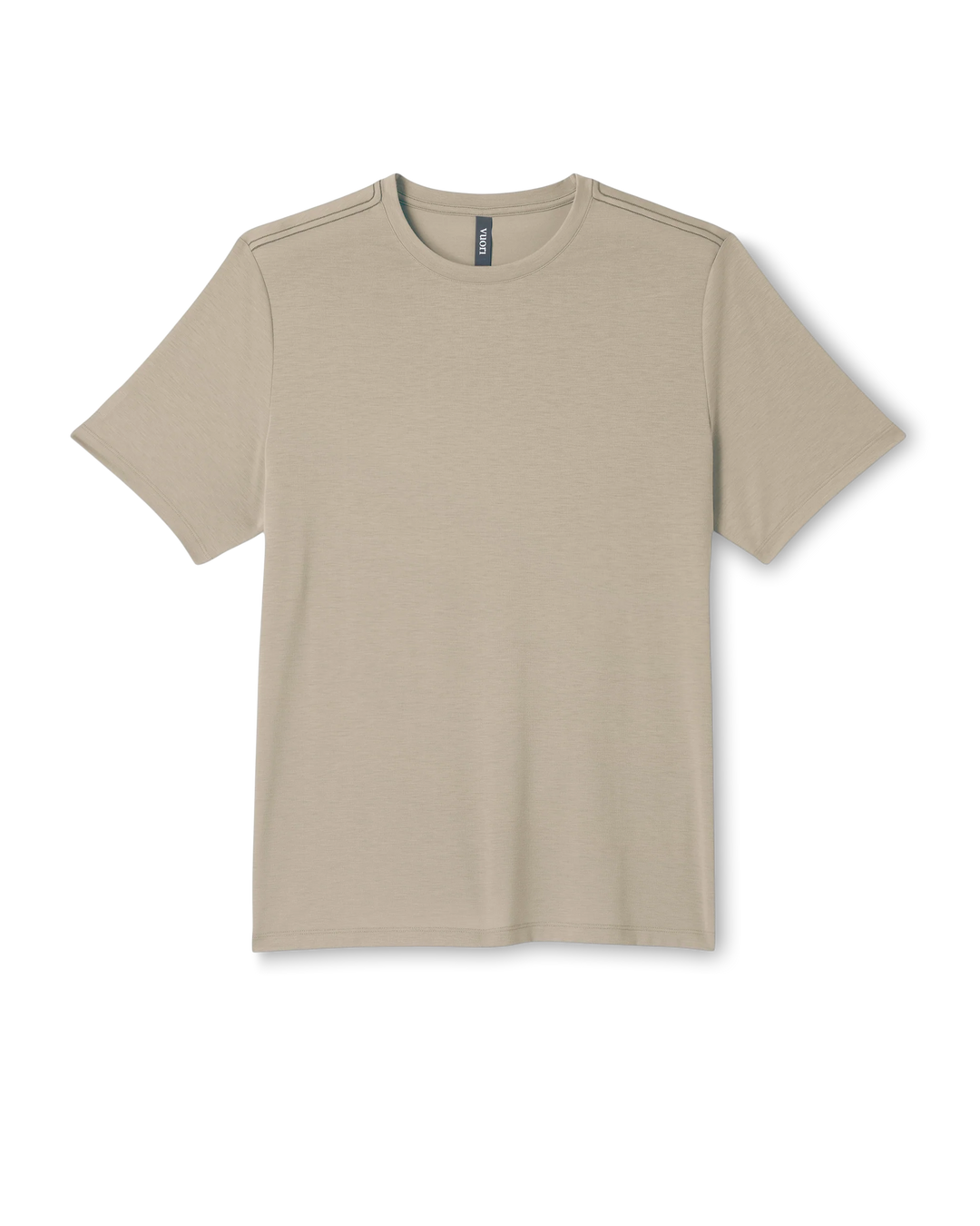 Vuori Men's Current Tech Tee - Biscotti