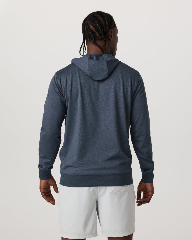 Vuori Sunday Hoodie 2.6 - Azure Heather - Sun Diego Boardshop
