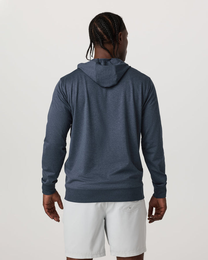 Vuori Sunday Hoodie 2.6 - Azure Heather - Sun Diego Boardshop
