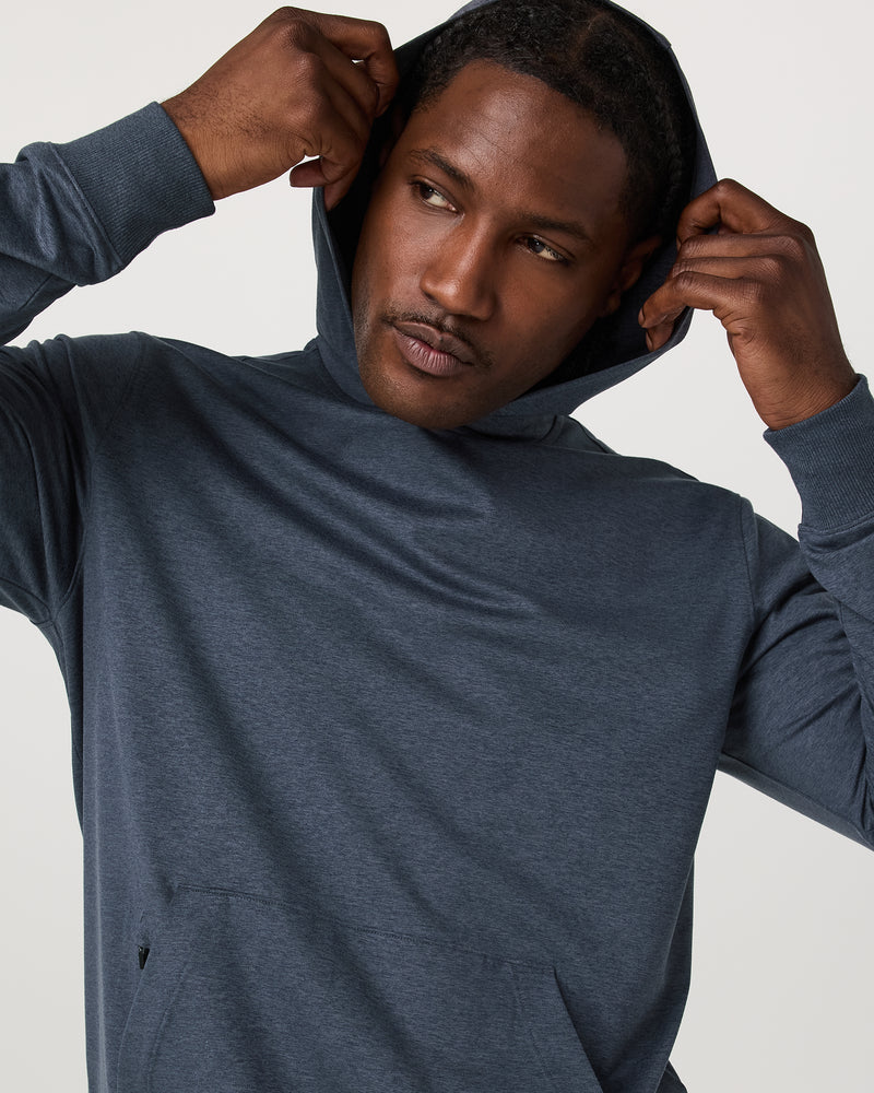 Vuori Sunday Hoodie 2.6 - Azure Heather - Sun Diego Boardshop