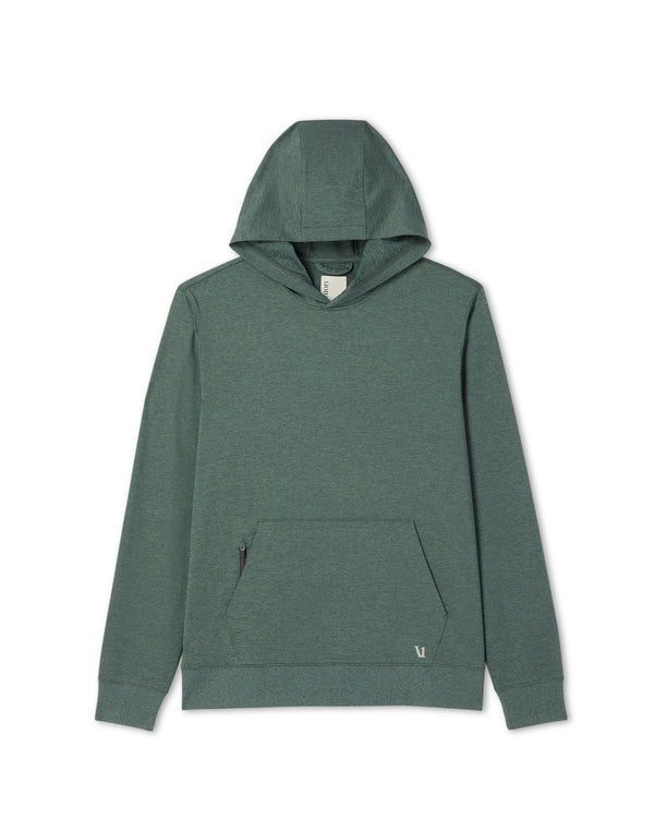 Vuori Sunday Hoodie 2.6 - Agate Green Heather
