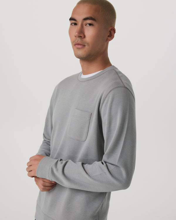 Vuori Jeffreys Crew 2.0 - Grey