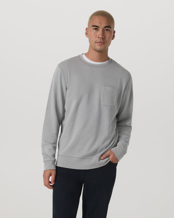 Vuori Jeffreys Crew 2.0 - Grey