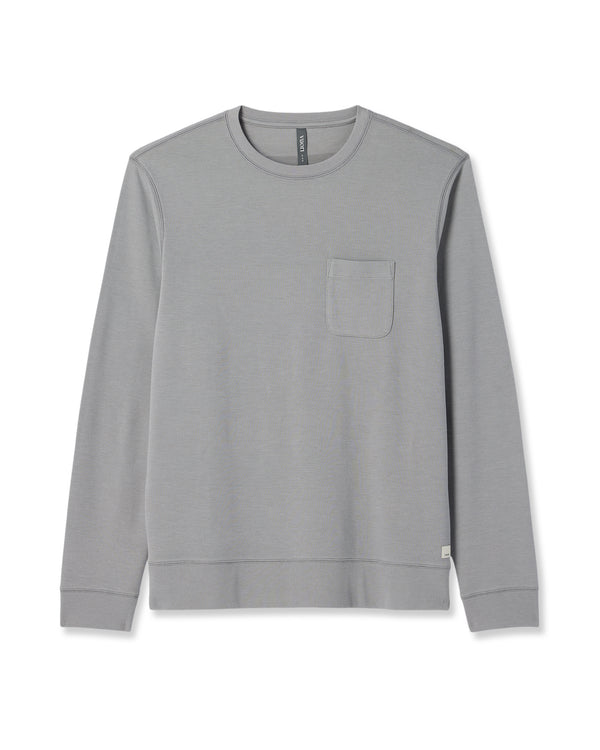 Vuori Jeffreys Crew 2.0 - Grey