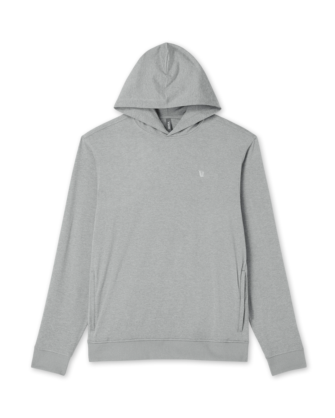 Vuori Men's Ponto Pullover Hoodie - Grey Heather - Sun Diego Boardshop