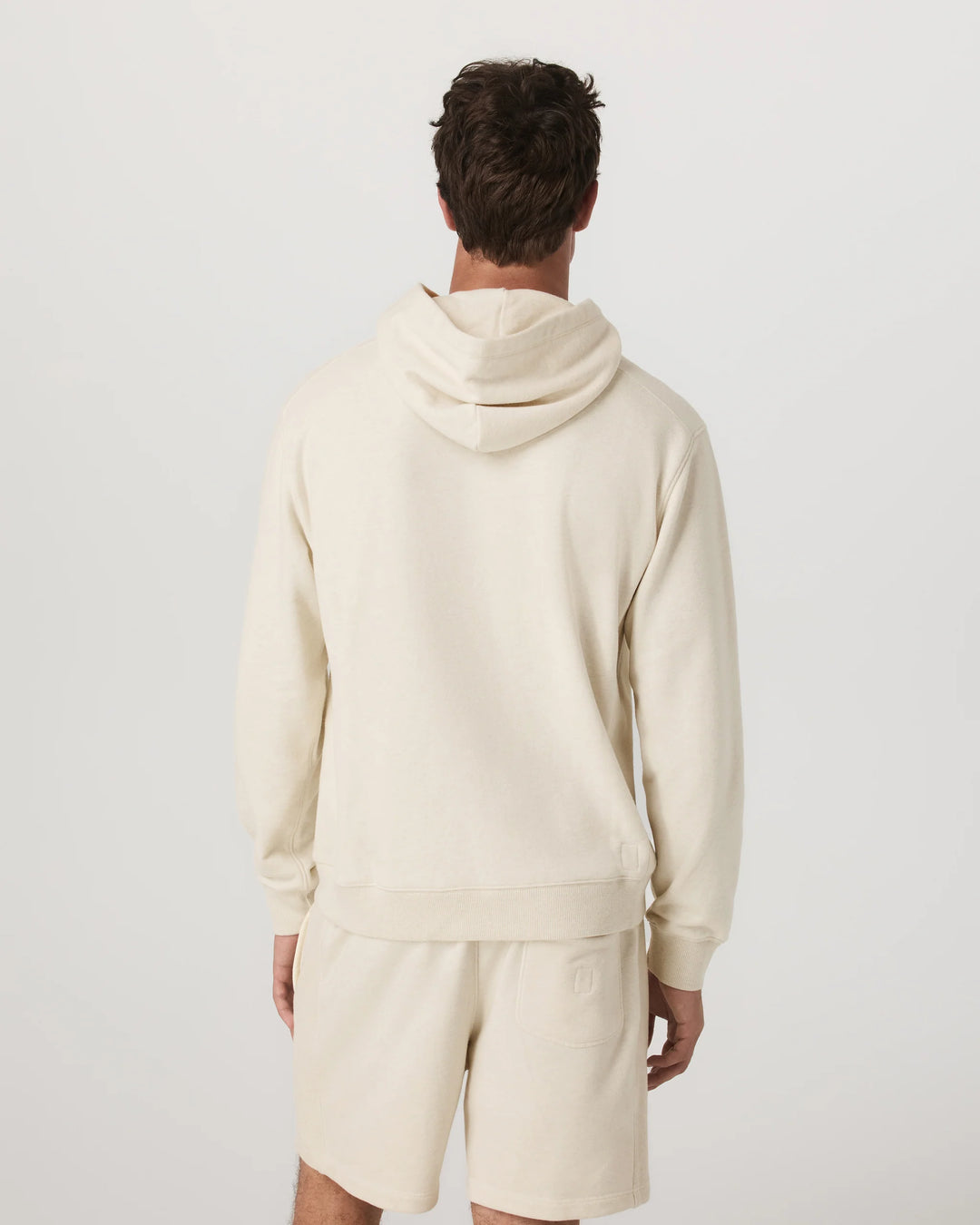 Vuori Men's Cypress Vintage Hoodie - Buttermilk Heather - Sun Diego Boardshop