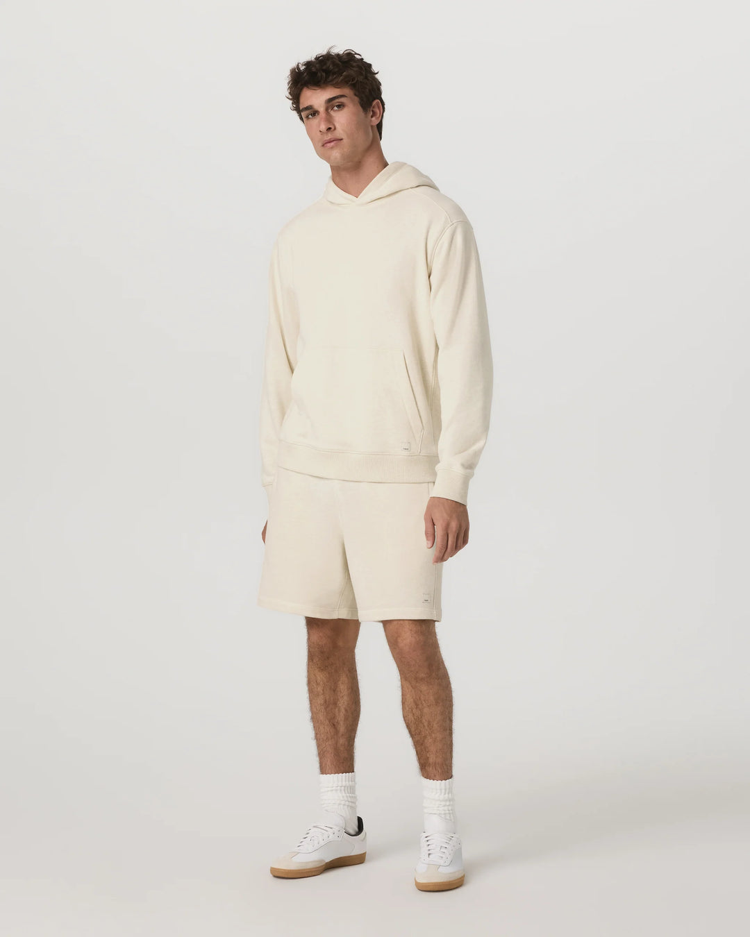 Vuori Men's Cypress Vintage Hoodie - Buttermilk Heather - Sun Diego Boardshop
