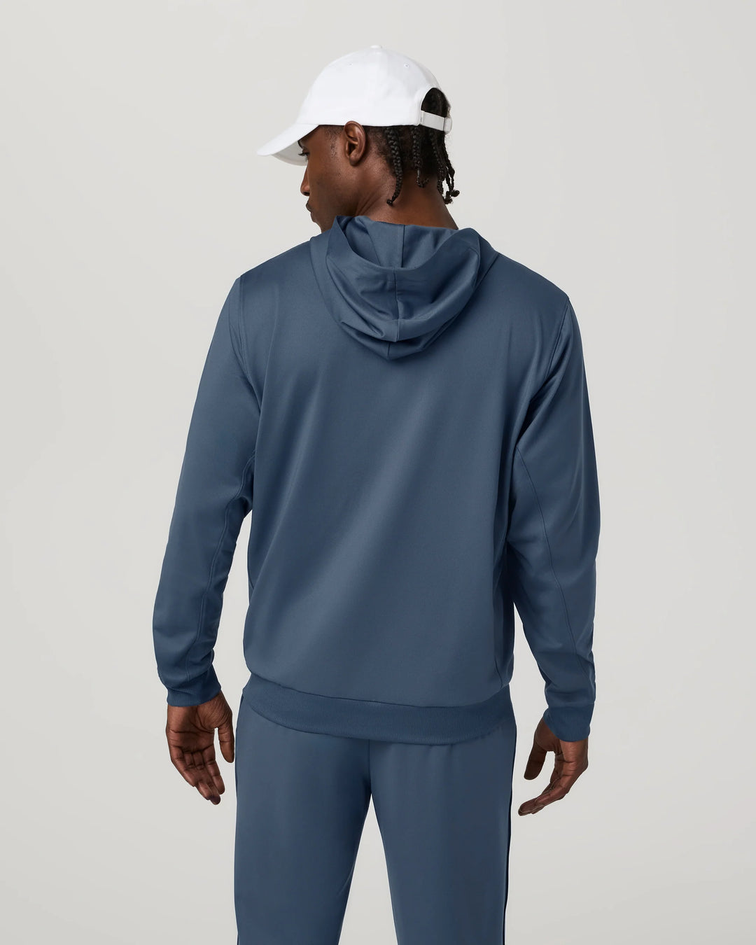 Vuori Men's Sunday Pullover Hoodie - Bay Blue