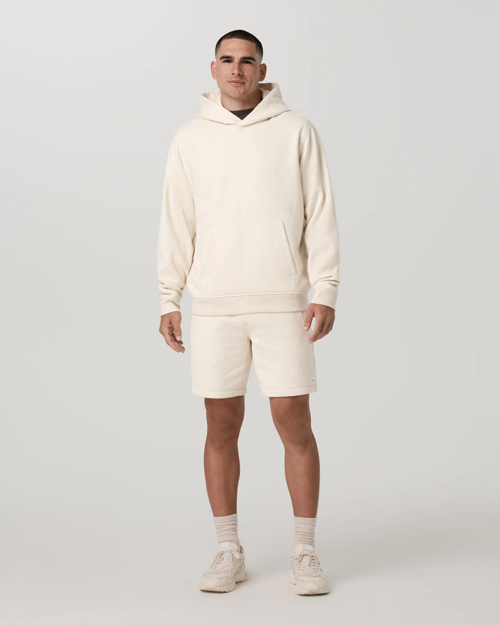 Vuori Men's Seaside Pullover Hoodie 2.0 - Buttermilk Heather