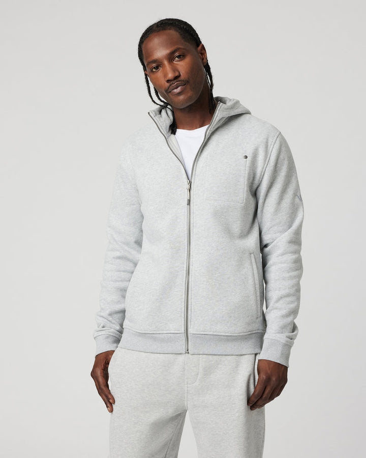 VUORI Seaside Hoodie - LIGHT HEATHER GREY - Sun Diego Boardshop