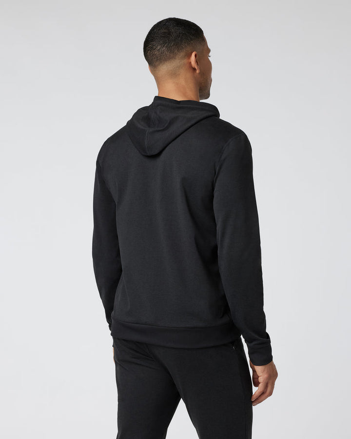 Vuori Coronado Hoodie - Black Heather - Sun Diego Boardshop