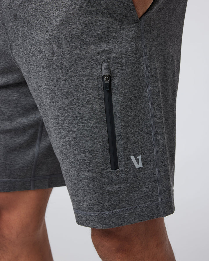 Vuori Men's Sunday Performance Short 8" - Charcoal Heather - Sun Diego Boardshop