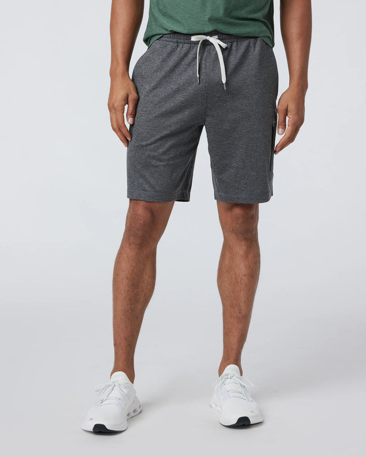 Vuori Men's Sunday Performance Short 8" - Charcoal Heather - Sun Diego Boardshop