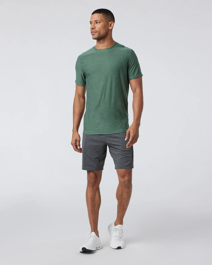 Vuori Men's Sunday Performance Short 8" - Charcoal Heather - Sun Diego Boardshop