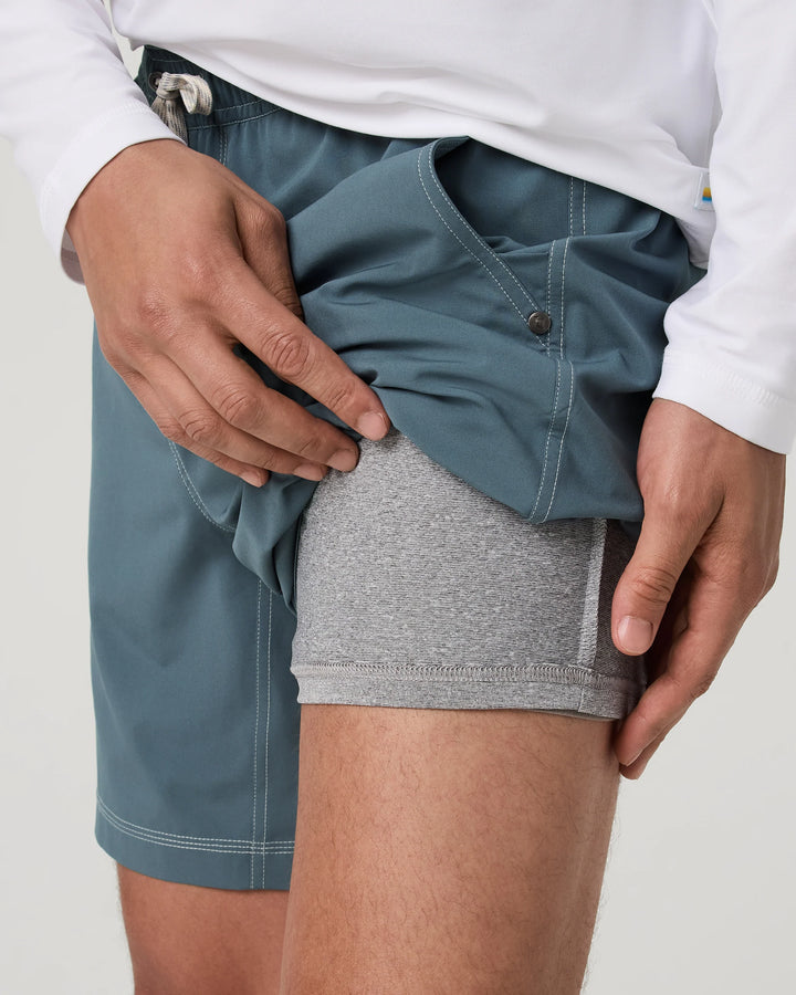 Vuori Men's Kore Short 7" - Blue Sea - Sun Diego Boardshop