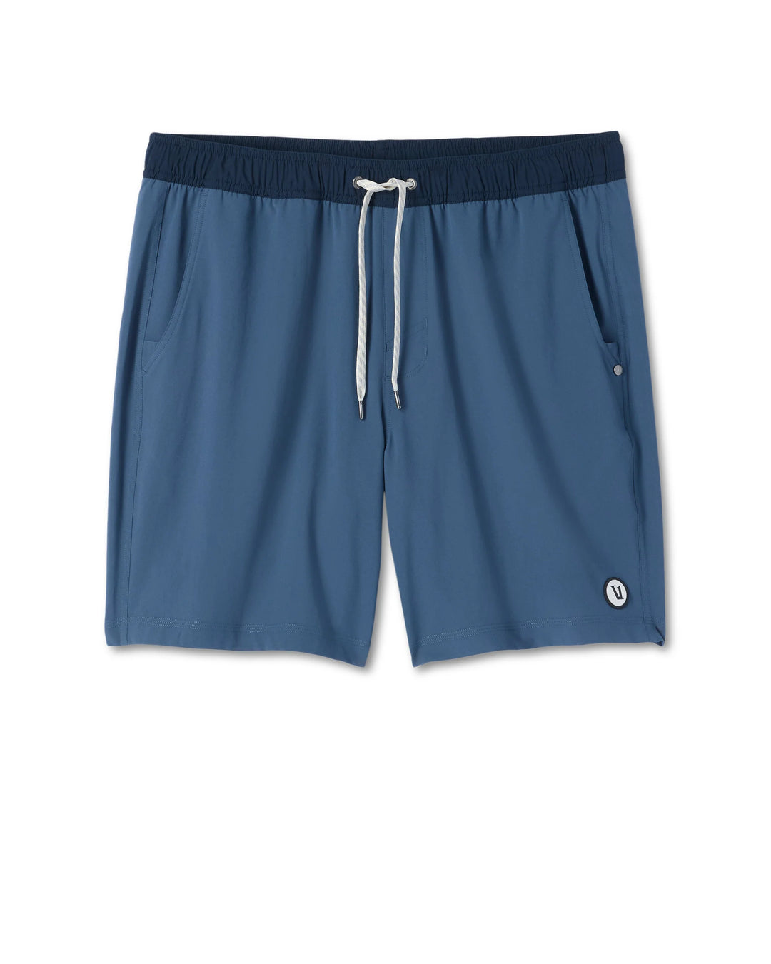 Vuori Men's Kore Short Lined 7" - Bay Blue/Ink