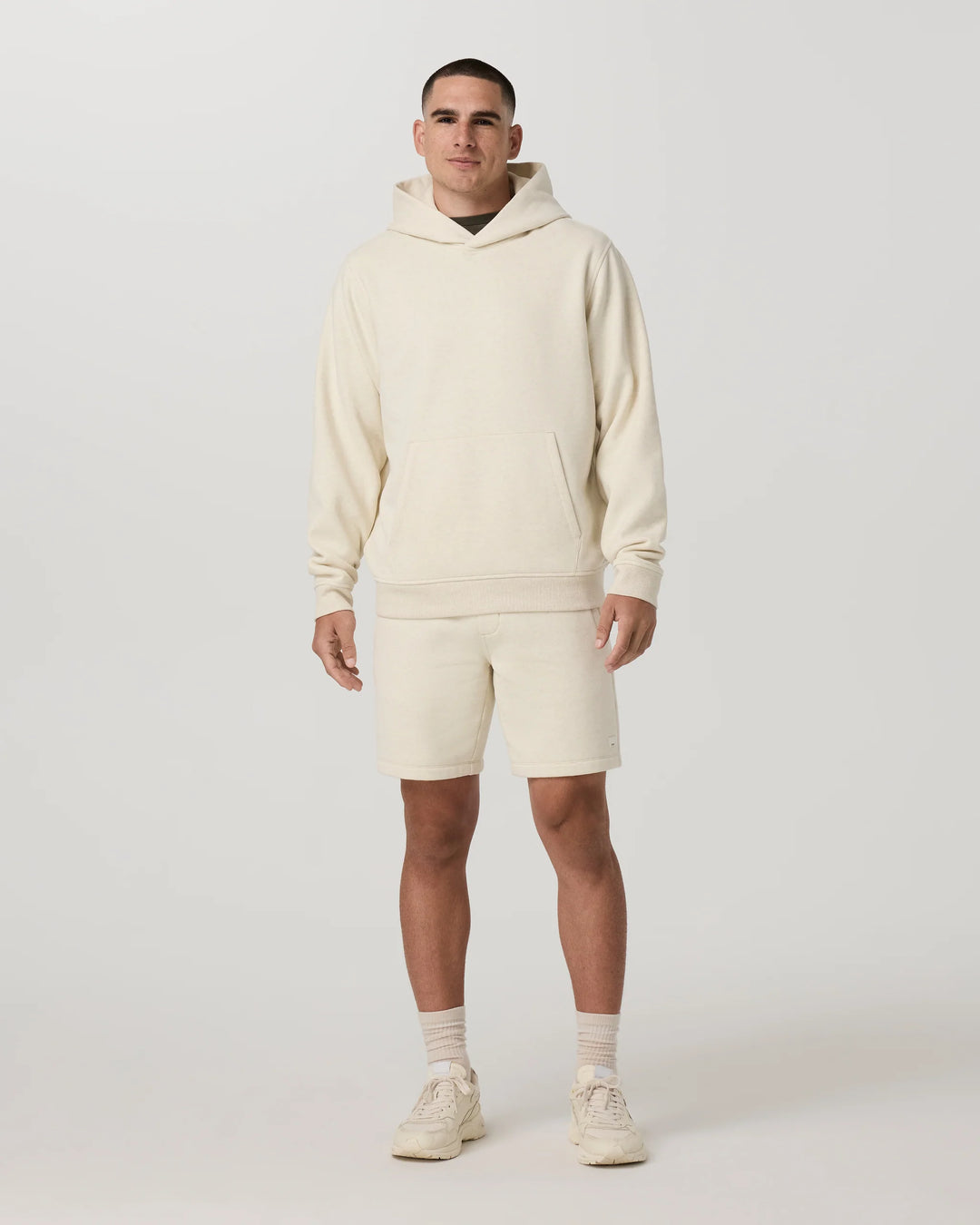 Vuori Men's Seaside Short 8" - Buttermilk Heather