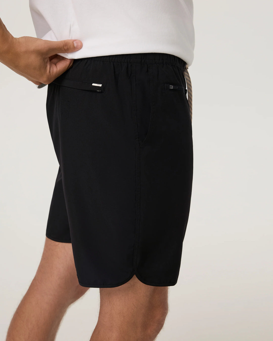 Vuori Men's Banks Session Short Unlined 7" - Black - Sun Diego Boardshop