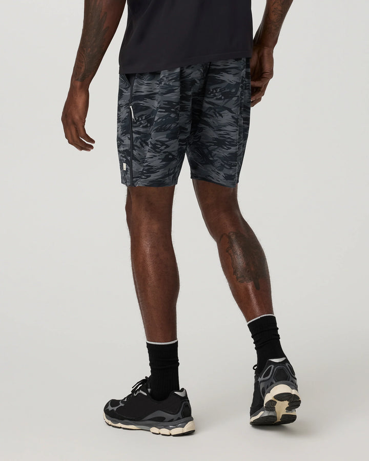 Vuori Men's Banks Session Short Unlined 7" - Black Riptide Camo - Sun Diego Boardshop