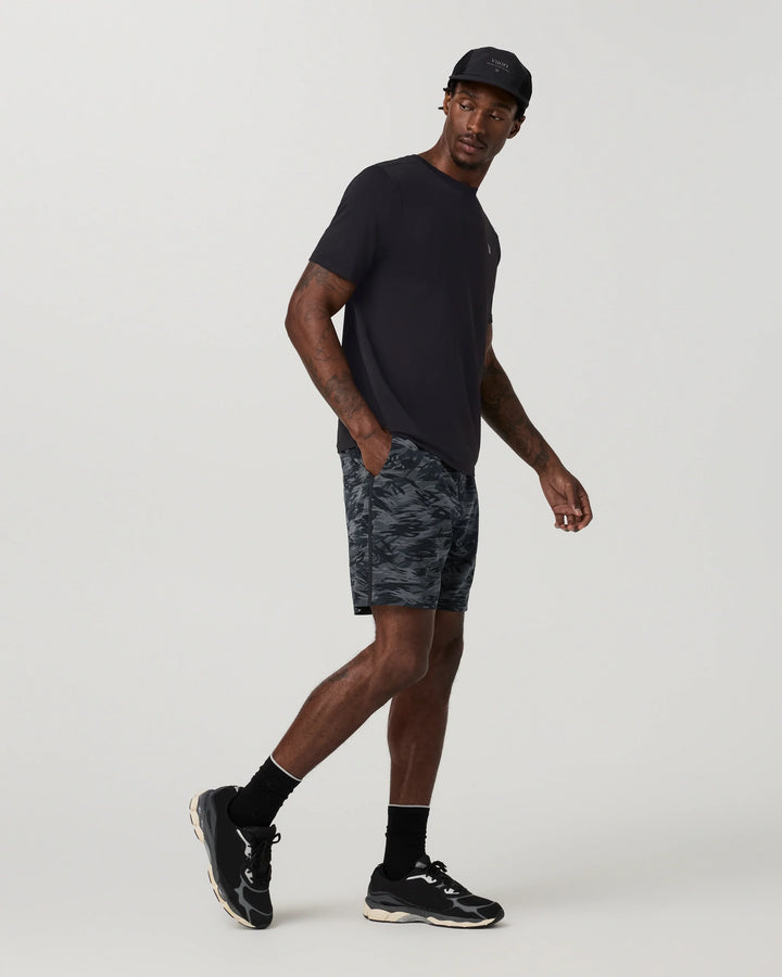 Vuori Men's Banks Session Short Unlined 7" - Black Riptide Camo - Sun Diego Boardshop