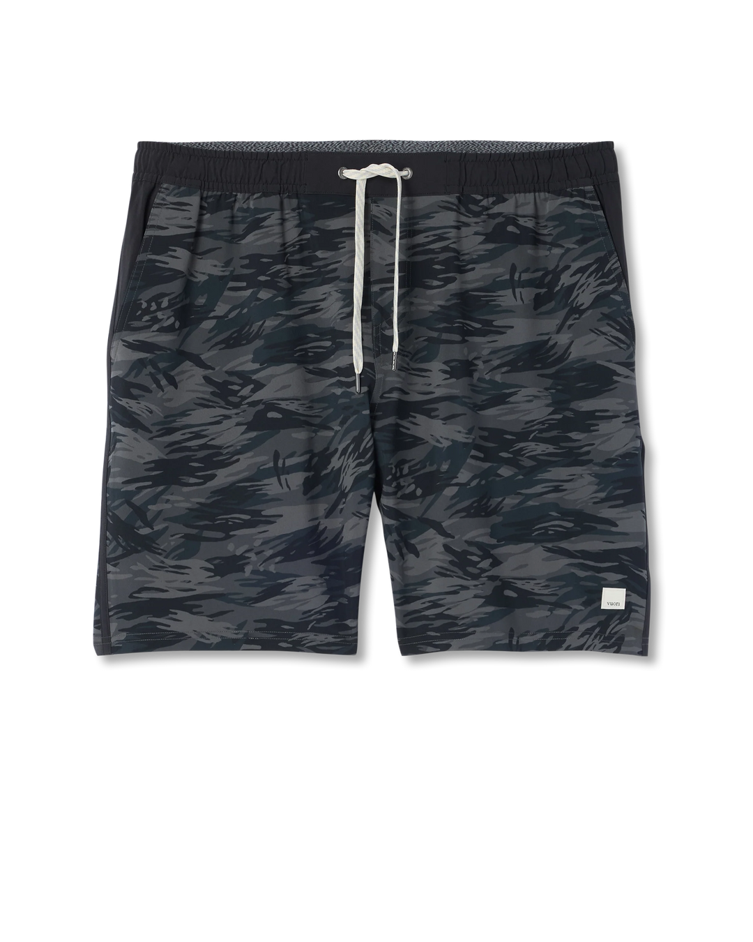 Vuori Men's Banks Session Short Unlined 7" - Black Riptide Camo - Sun Diego Boardshop