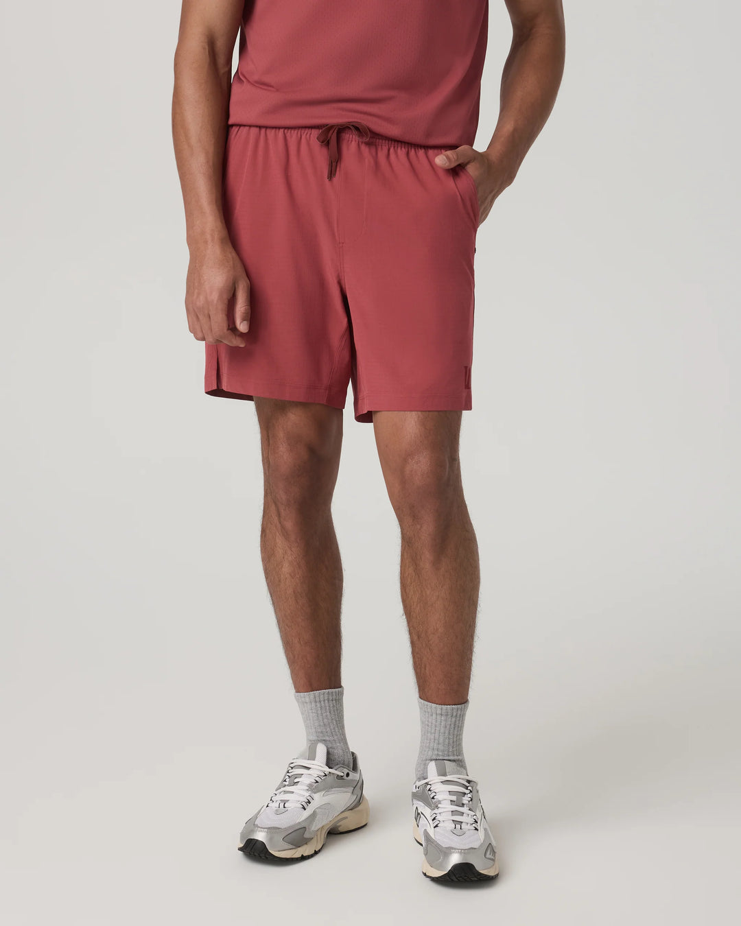 Vuori Men's HardKore Short Lined 7" - Fire - Sun Diego Boardshop